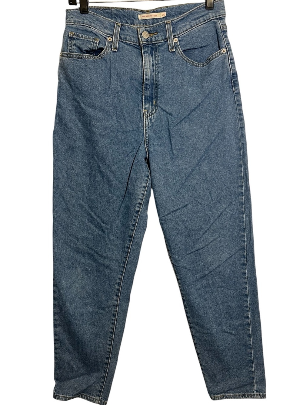 Levi's High Waisted Taper Women's Jeans - Medium Blue Denim